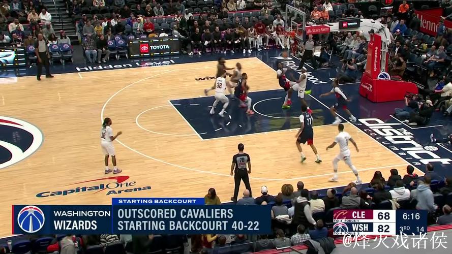 莱利反击滑翔空接飞扣,奇才第三节轰出24-6领先骑士16分 莱利反击滑翔空接飞扣,奇才第三节轰出24-6领先骑士16分